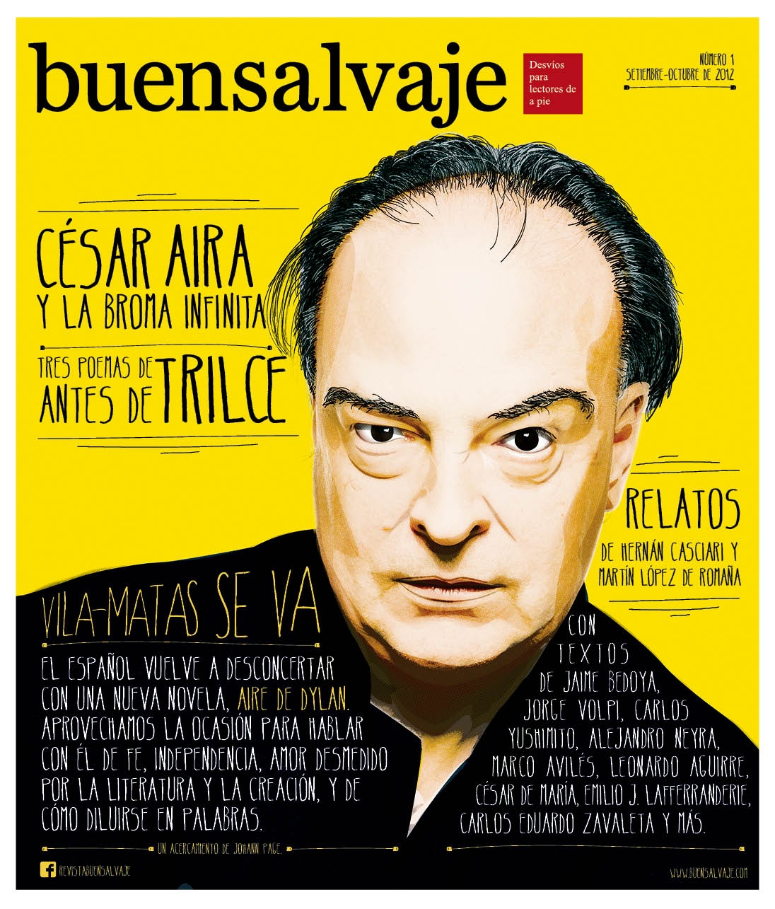 Revista Cultural Buensalvaje disponible en la CASLIT - Casa de Literatura Peruana
