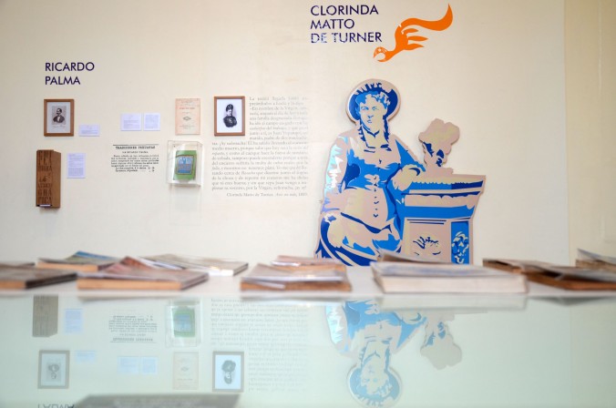 Clorinda Matto de Turner en una imagen de nuestra exposición permanente. 