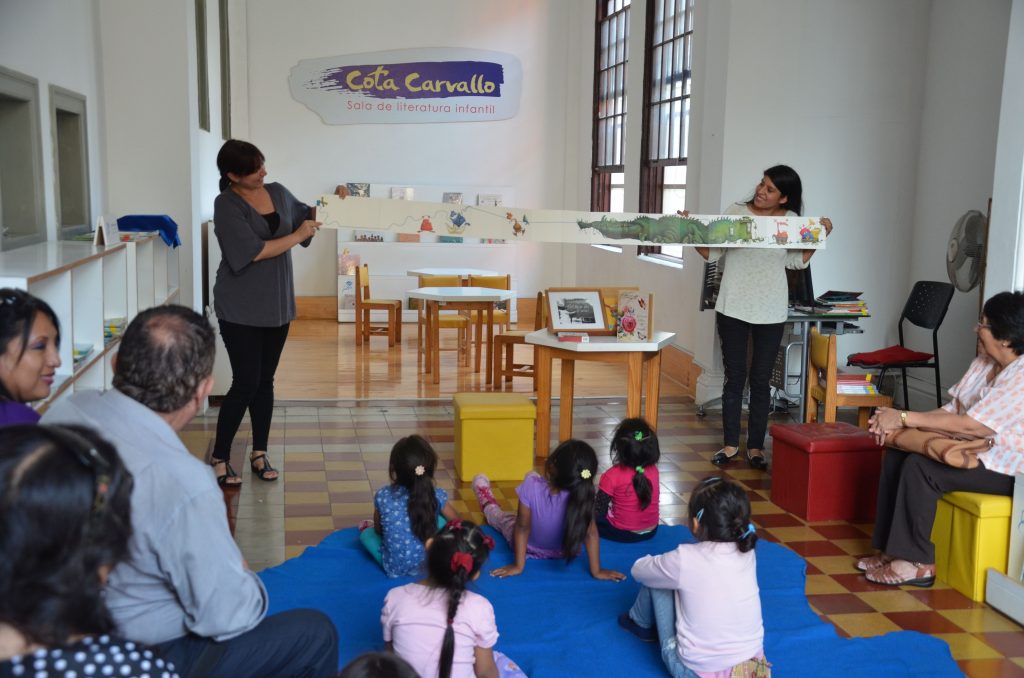 La Sala de Literatura Infantil Cota Carvallo tendrá una nueva actividad de Tardes de poesía en familia. (Foto: Jaime Cabrera)