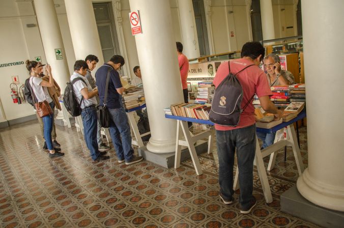 Vuelve la Feria del libro viejo en julio. (Foto: Diego Díaz)
