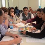 Los docentes y su participación en una de las actividades sobre el Plan Lector realizadas en 2016. (Foto: Bereniz Tello)