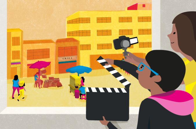 El IV Encuentro de Cine en la Escuela se realizará del 19 al 21 de julio. (Diseño: Jenny la Fuente)