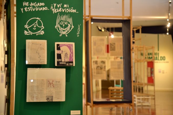 La exposición sobre Alejandro Romualdo reúne parte del archivo personal del poeta que conserva la Casa de la Literatura gracias a la confianza de sus herederos. (Fotos: Diego Díaz)