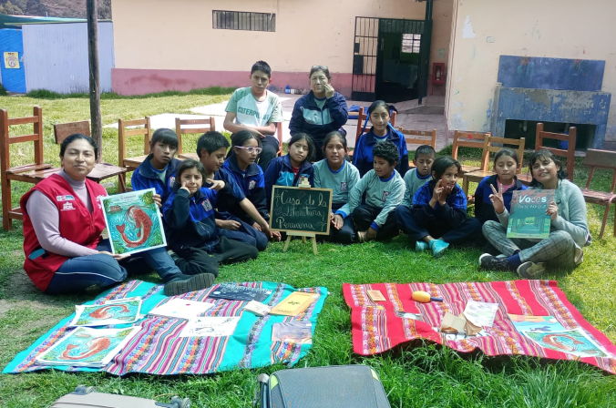 Durante el viernes 16 y sábado 17 de mayo se visitaron diversas instituciones educativas en la provincia de Canta.