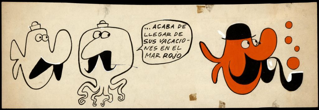 mar rojo-caricaturas