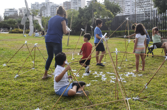 La actividad está dirigida a niños acompañados de sus familias y a todo público interesado. (Foto: Habitante Arquitectura)